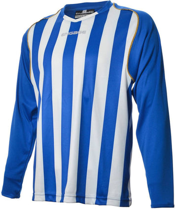 Engage Pro-Stripe Royal/White/Bronze Football Shirt  (Fast Delivery)