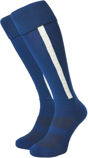 Olorun Euro Striped Socks Navy/White (Fast Delivery)