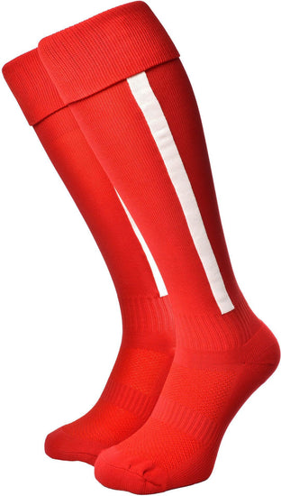 Olorun Euro Striped Socks Red/White (Fast Delivery)