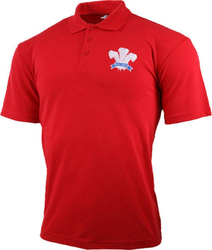Olorun Classic Wales Rugby Polo Shirt (Fast Delivery)