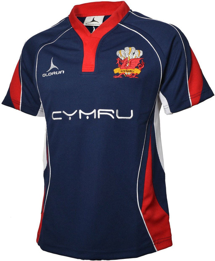 Olorun Wales Rugby Shirt Away Colours (Fast Delivery)